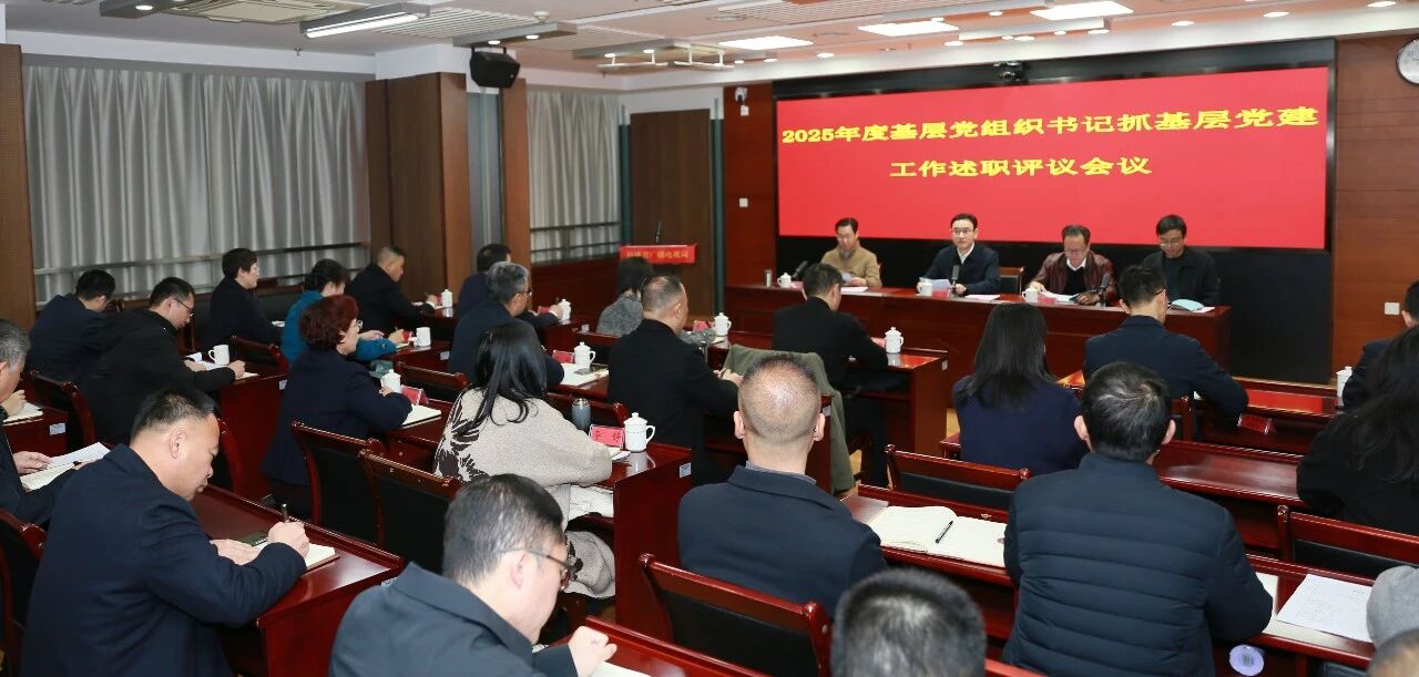 省广播电视局召开2025年度基层党组织书记抓基层党建工作述职评议会议